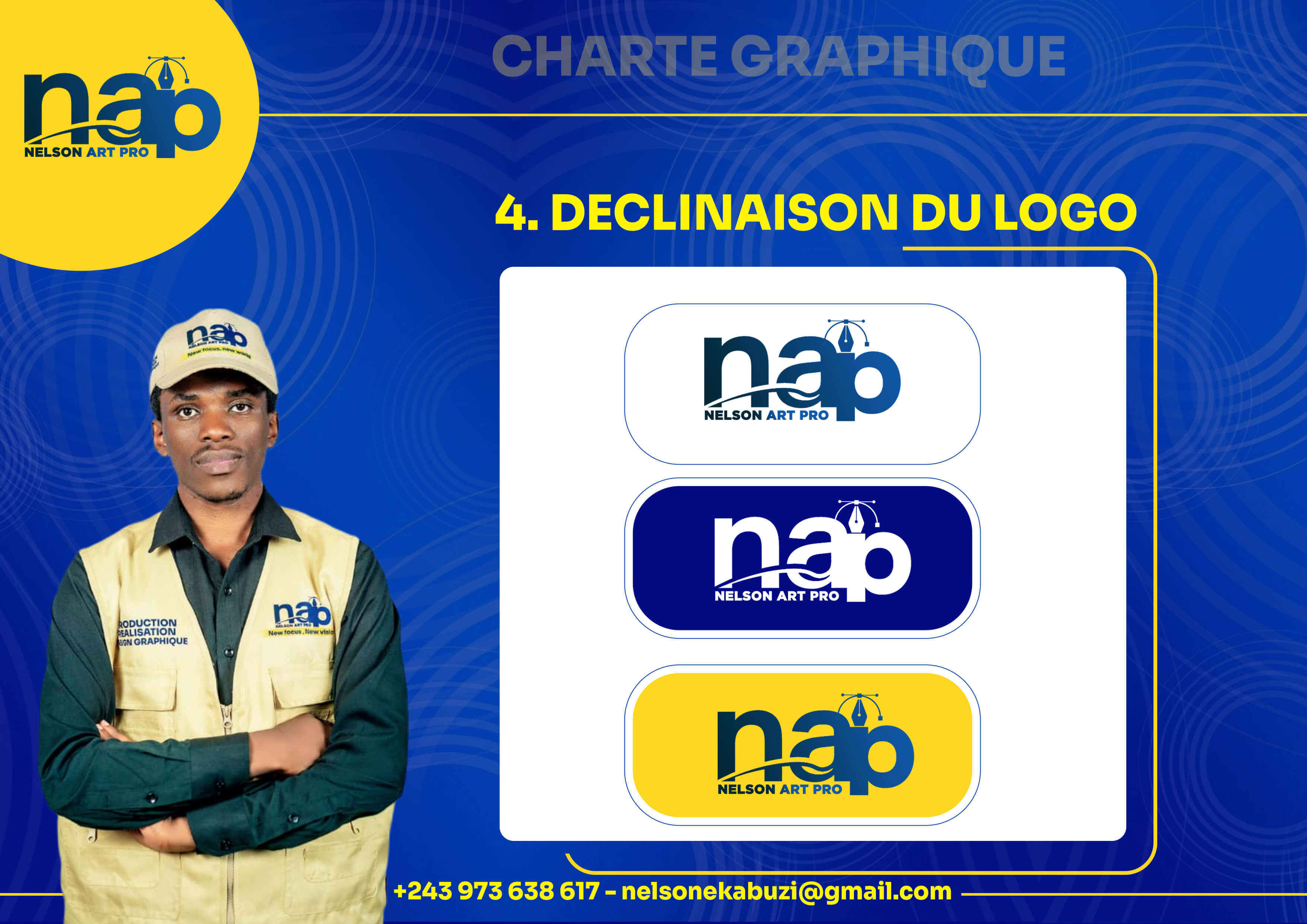 Charte graphique NAP - Déclinaison logo